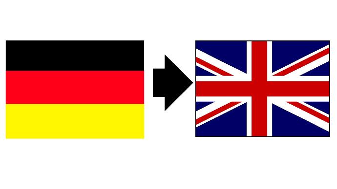 Page German to English