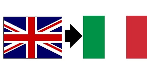 Page English to Italian